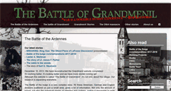 Desktop Screenshot of grandmenil.com