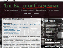 Tablet Screenshot of grandmenil.com